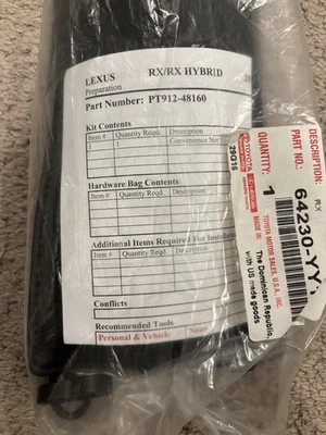 Red de carga estilo sobre maletero trasero para LEXUS RX350 350L 450h 450hL 2016-2025 Foto 1 de 4