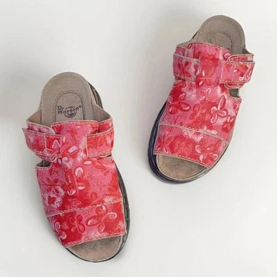 Sandalias De Colección Años 90 Y2K Dr. Martens Hechas en Inglaterra Gruesas Mariposa Slides * DEFECTUOSAS Foto 1 de 4