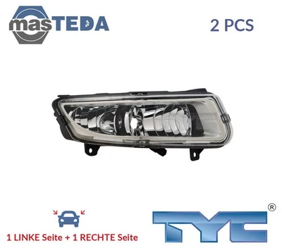 19-0875-11-2 NEBELSCHEINWERFER PAAR SET TYC 2PCS FÜR VW POLO - Image 1 of 4