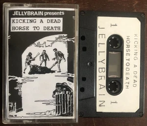 Various-Kicking a dead horse to death-cassette-Jellybrain 001 Punk-New Wave-Rare - Picture 1 of 1