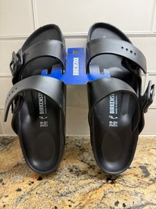 Birkenstock Arizona Essentials Unisex Sandals Size 39 - Black - Picture 1 of 4