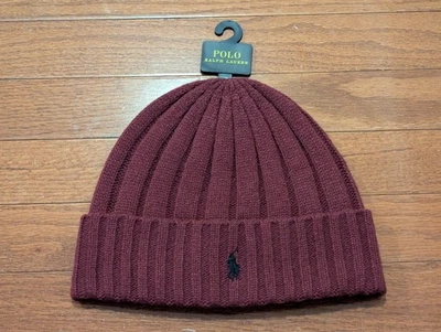 Polo Ralph Lauren PRL Winter Fall Cuffed Wool Knit Beanie Hat Cap PP0054 - Image 1 of 4
