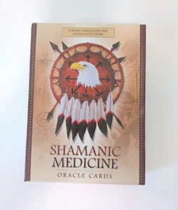 SHAMANIC MEDICINE ORACLE -50 cards 96-Page Guidebook in Box -Clean cards! - Imagen 1 de 7