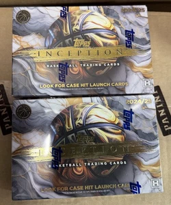 LOT OF 2 2024/25 Topps Inception NBA Basketball Factory Sealed Hobby BOXES (C) - Bild 1 von 1