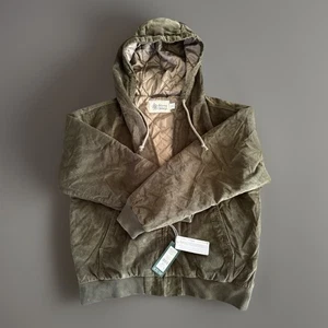 NWT Alpine Design Women's Corduroy Quilted Full Zip Hoodie - M - Vintage Olive - Bild 1 von 2