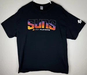 Phoenix Suns 2021 Playoffs Grafik T-Shirt Gr. XL schwarz Fry's NBA Basketball - Bild 1 von 3