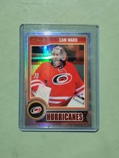2014-15 O Pee Chee Cam Ward Rainbow Parallel #19 Hurricanes