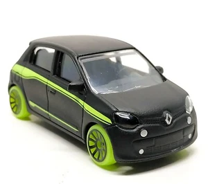 Majorette Renault Twingo III Black / Yellow Stripes GITD 1:54 (3") DEF001 - Picture 1 of 7