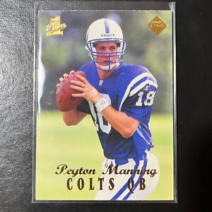 1998 Collector's Edge First Place 50 Point #135 Peyton Manning Rookie Colts