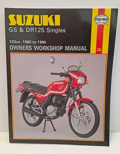 Haynes Suzuki GS & DR125 Singles Workshop Manual - Picture 1 of 4