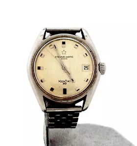 Eterna-Matic - Kontiki 20 - Acciaio Inox - Orologio Uomo Vintage ~#6696 - Foto 1 di 6