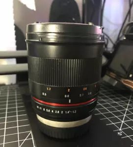 Rokinon 50mm f/1.2 CS X UMC Manual Focus Lens for Fujifilm X-Mount, Black - Picture 1 of 3
