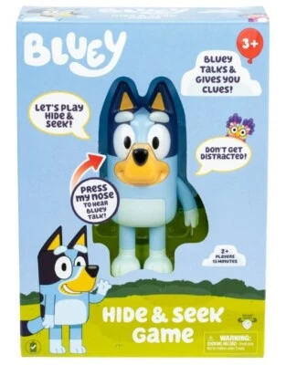 Bluey Hide & Seek Game, Hide Bluey and press her nose to start the timer Ages 3+ - Image 1 of 4