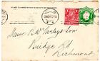 1918 Nov 12th. Stamped to Order Envelope. Melbourne to Richmond. ACSC ES25A.
