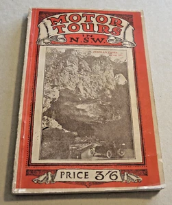 MOTOR TOURS IN NSW COMPILED BY C A GREGORY 1920s #9 - Picture 1 of 8