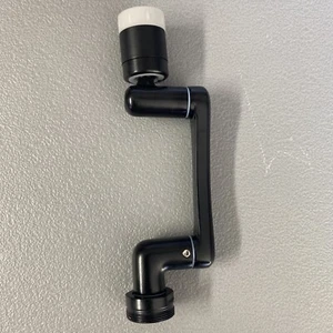 Extensor de grifo giratorio negro 1440°-1080° + 360° extensión multifuncional - Imagen 1 de 5
