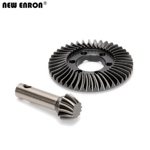 AXI252007 Steel Helical Differential Ring Pinion Gear 43T/12T For AXIAL 1/6 SCX6 - Picture 1 of 19