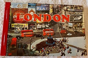 Folleto desplegable completo vintage, cuaderno de tarjetas - tarjeta postal antigua de Londres - Imagen 1 de 7