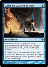 QUEST FOR ANCIENT SECRETS X4 4 4X Zendikar MTG Magic the Gathering Cards DJMagic