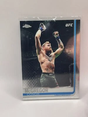 2019 Topps Chrome UFC Conor McGregor #93 MMA - Image 1 of 2