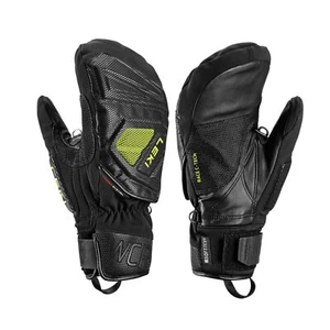 Leki WCR C-Tech 3D Mittens, Black/Yellow, 7 - Picture 1 of 4