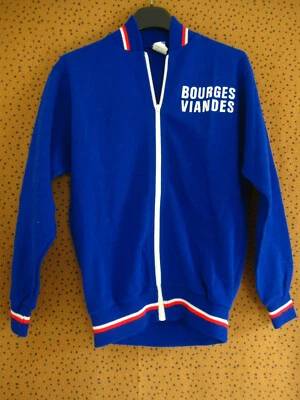 Veste cycliste Bourges Viandes Bleu France Acrylique jacket cycling - 2 / S - Photo 1/4