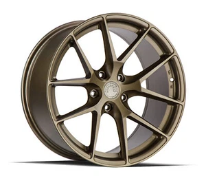 18x8.5 Aodhan AFF7 5x114.3 +35 Flow Forged Bronze Rims (Set of 4) - Picture 1 of 3