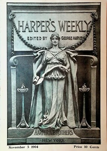 Harper's Weekly November 5 1904 Woman Golfers Japan Russia War Steeplechase Race - Picture 1 of 4