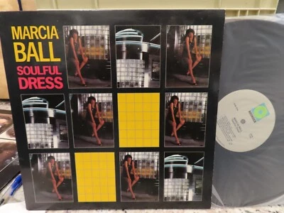 MARCIA BALL SOULFUL DRESS STEVIE RAY VAUGHAN Rounder VG++ LP 1983 - Image 1 of 4