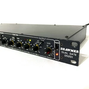 Drawmer DS201 Dual Channel Noise Gate Rackmount Tested Pro Audio Japan Used - Picture 1 of 7