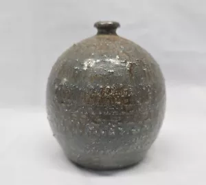 Minature Pottery weedpot vase signed marked AA 3 INCH - Picture 1 of 19