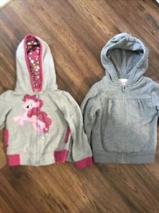 Toddler girls hoodie lot my little pony 4T gray Garanimals - Picture 1 of 4