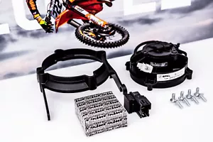 KÜHLERLÜFTER passend für KTM HUSQVARNA GASGAS TPI 2 TAKT - 2017 MODELL 2018-2023 - Picture 1 of 13