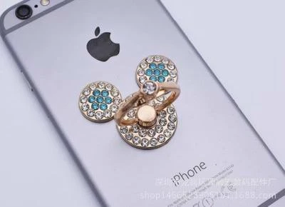 Soporte universal giratorio 360 para anillo de dedo para teléfono celular / tableta - MICKEY Foto 1 de 4