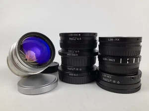 JUPITER-9 KMZ EARLY SILVER 1957! Red"P" 85mm F/2 RF M(L)39 Sonnar DESIGNED LENS - Picture 1 of 24
