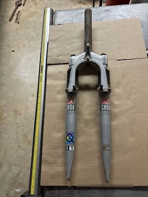 Vintage 26” Rock Shox Mag 21 Quadra Mountain Bike Suspension Fork 1” 9x100mm QR - Image 1 of 4