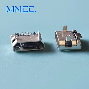 1 x USB Micro A Female 5 Pin 2 Post SMD USB Connector Port Socket DIY - Picture 1 of 6