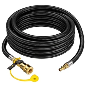20 FT Quick Connect Propane Hose for RV to Grill RV Propane Quick Connect Hos - Picture 1 of 7