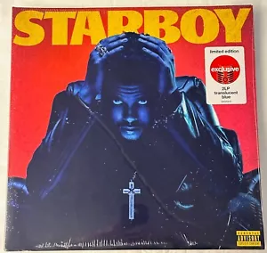 NEW THE WEEKND STARBOY TARGET EXCLUSIVE TRANSLUCENT BLUE (2LP) 12" VINYL RECORD - Foto 1 di 5