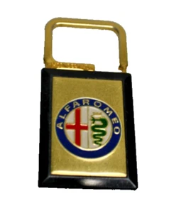 Vintage Alfaromeo padlock style key ring - Bild 1 von 5