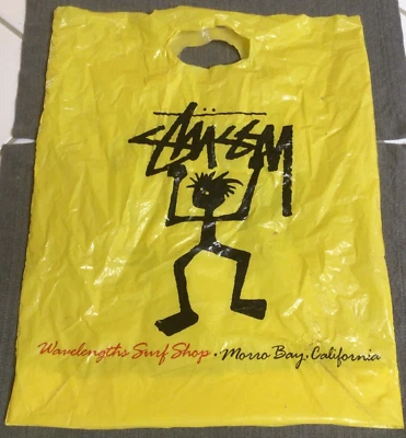 Bolso Tienda Surf Stussy Oneill Años 90 De Colección Morro Bay CA Publicidad 868A Foto 1 de 2