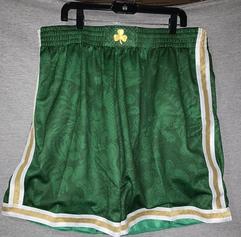 Boston Celtics Mitchell & Ness Chinese Year Of The Tiger Collection Short Sz 2XL Cover