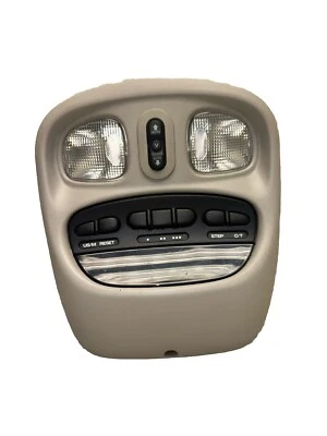 Dodge Ram 1500 2004 fabricante de equipos originales consola superior domo mapa luz de lectura lámpara F225 Foto 1 de 4