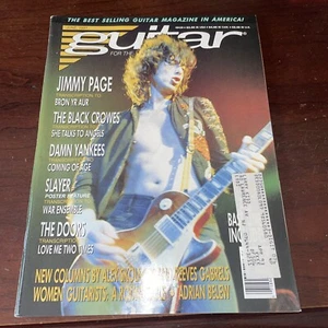 Guitar for the Practicing Musician - June 1991 Jimmy Page Cover Slayer Poster - Picture 1 of 6