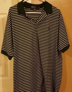 Ralph Lauren Poloshirt grün gestreift XL - Bild 1 von 5