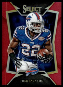 2014 Panini Select #21 Fred Jackson Prizm Red /99 Buffalo Bills