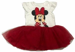 Minnie Mouse Walt Disney Kids Girls Dress Infant 12M 18M 24M - Picture 1 of 4