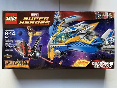 LEGO Marvel The Milano Spaceship Rescue (76021) NEW Gamora Drax Ronan Sakaaran - Image 1 of 4