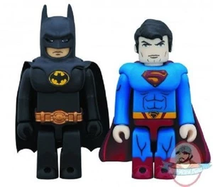 DC Heroes Batman & Superman Kubrick 2 Pack by Medicom - Picture 1 of 1