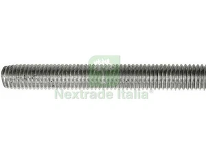 10PZ BARRA FILETTATA IN FERRO ZINCATO Ï MM. 6: - Foto 1 di 3